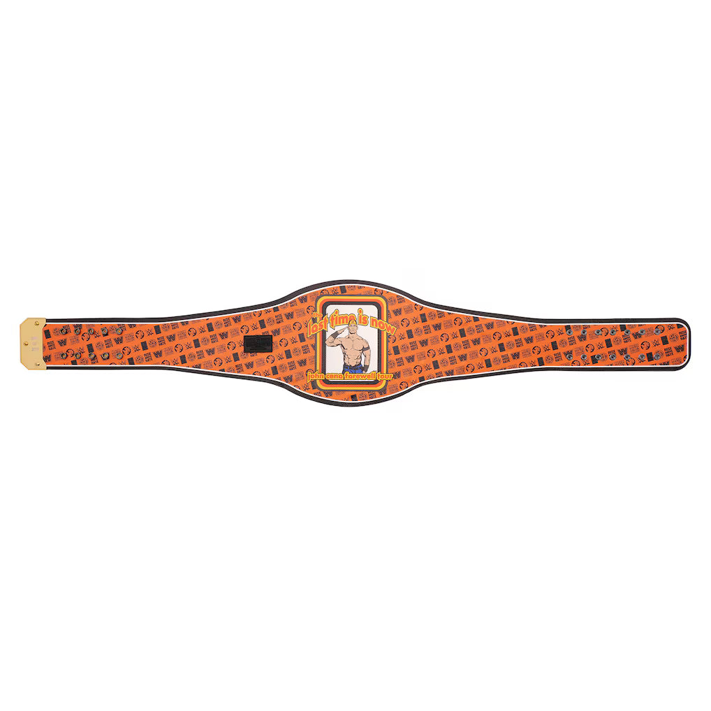 John Cena Farewell Tour 2025 San Diego Spinner Championship Replica Title Belt