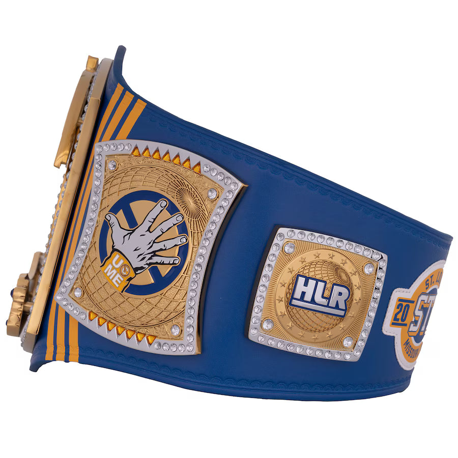 John Cena Farewell Tour 2025 St. Louis Spinner Championship Replica Title Belt