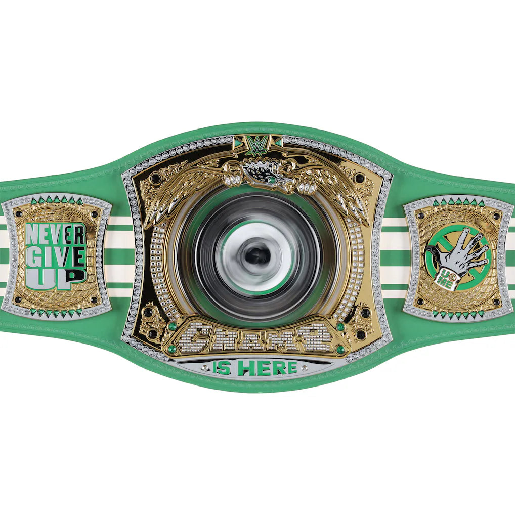 John Cena WWE Autographed Farewell Tour 2025 Boston Replica Title Belt - Limited Edition of 50