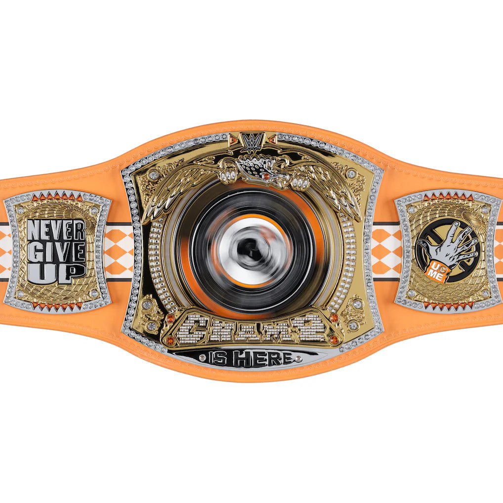 John Cena WWE Autographed Farewell Tour 2025 Knoxville Replica Title Belt - Limited Edition of 25