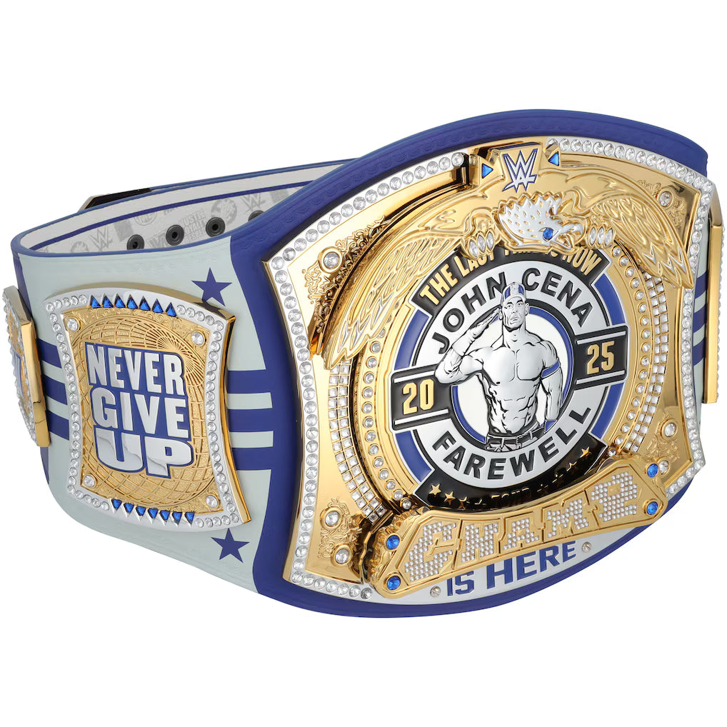 John Cena WWE Autographed Farewell Tour 2025 Lexington Replica Title Belt - Limited Edition of 25