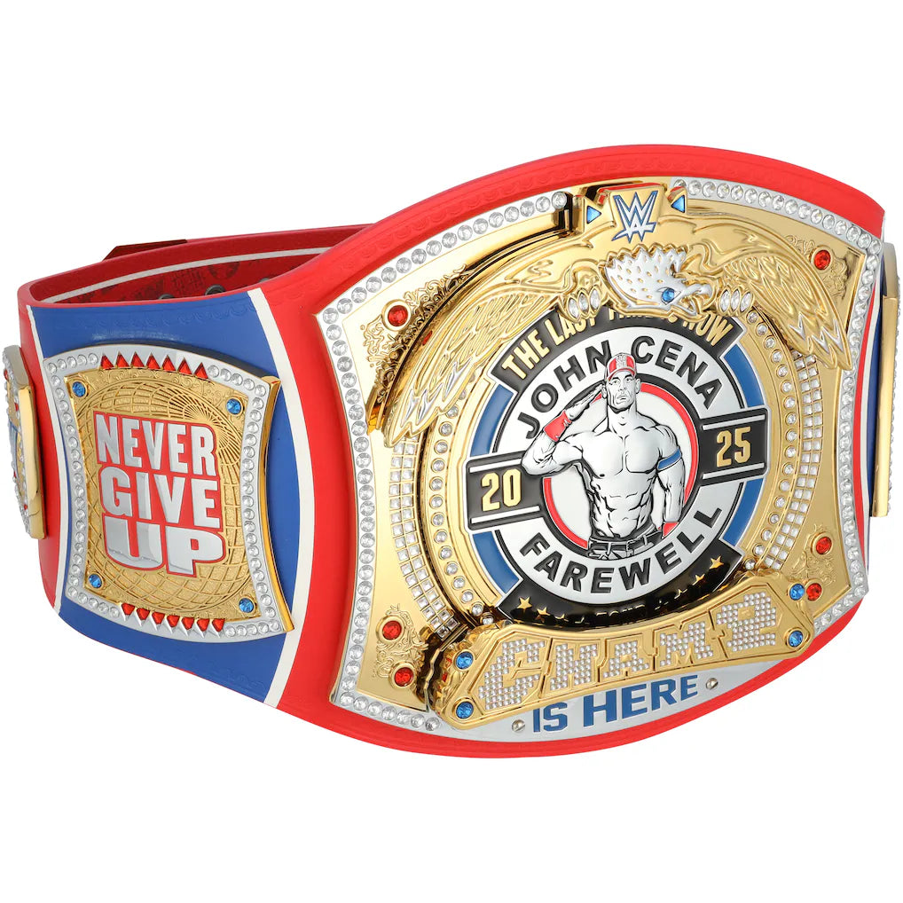 John Cena WWE Autographed Farewell Tour 2025 Montreal Replica Title Belt - Limited Edition of 25