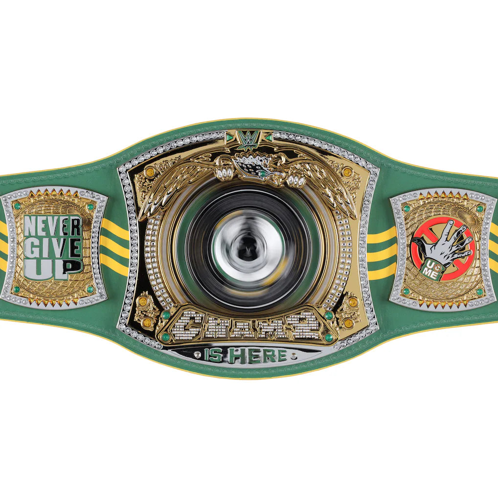 John Cena WWE Autographed Farewell Tour 2025 Perth Replica Title Belt