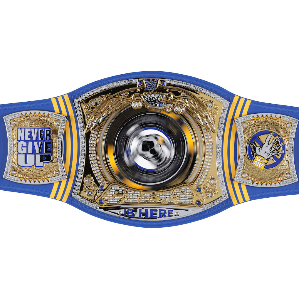 John Cena WWE Autographed Farewell Tour 2025 St. Louis Replica Title Belt - Limited Edition of 25