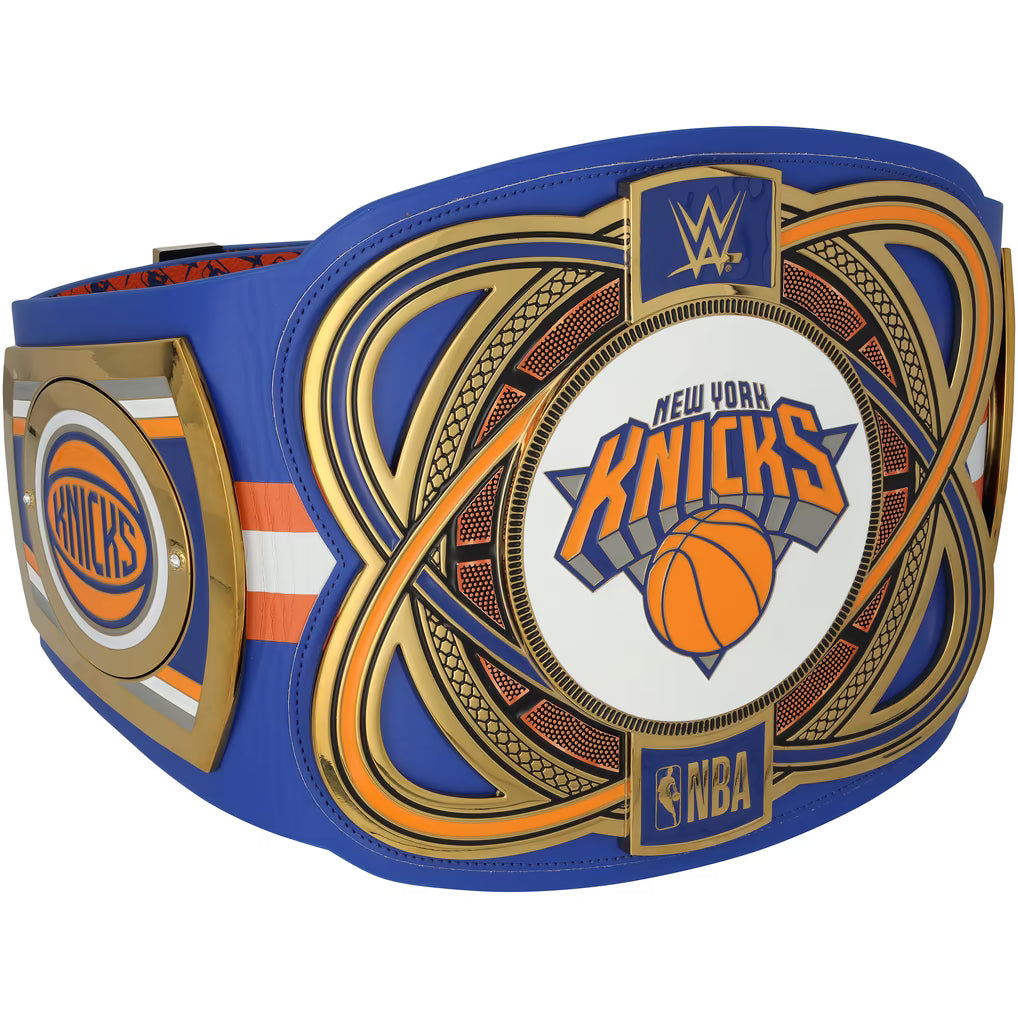 Josh Hart New York Knicks Autographed Fanatics Authentic WWE Replica Title Belt