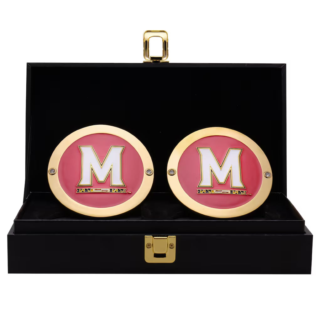 Maryland Terrapins Championship Replica Side Plate Box Set 16MM