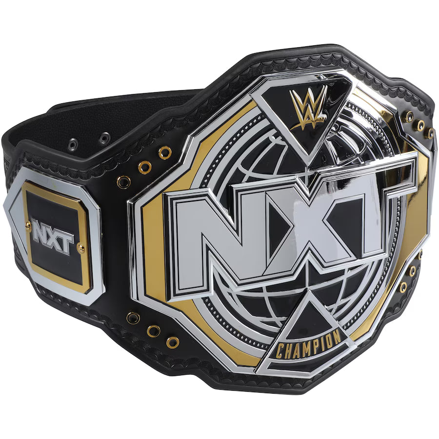 Oba Femi Autographed NXT Championship Replica Title Belt with Inscription