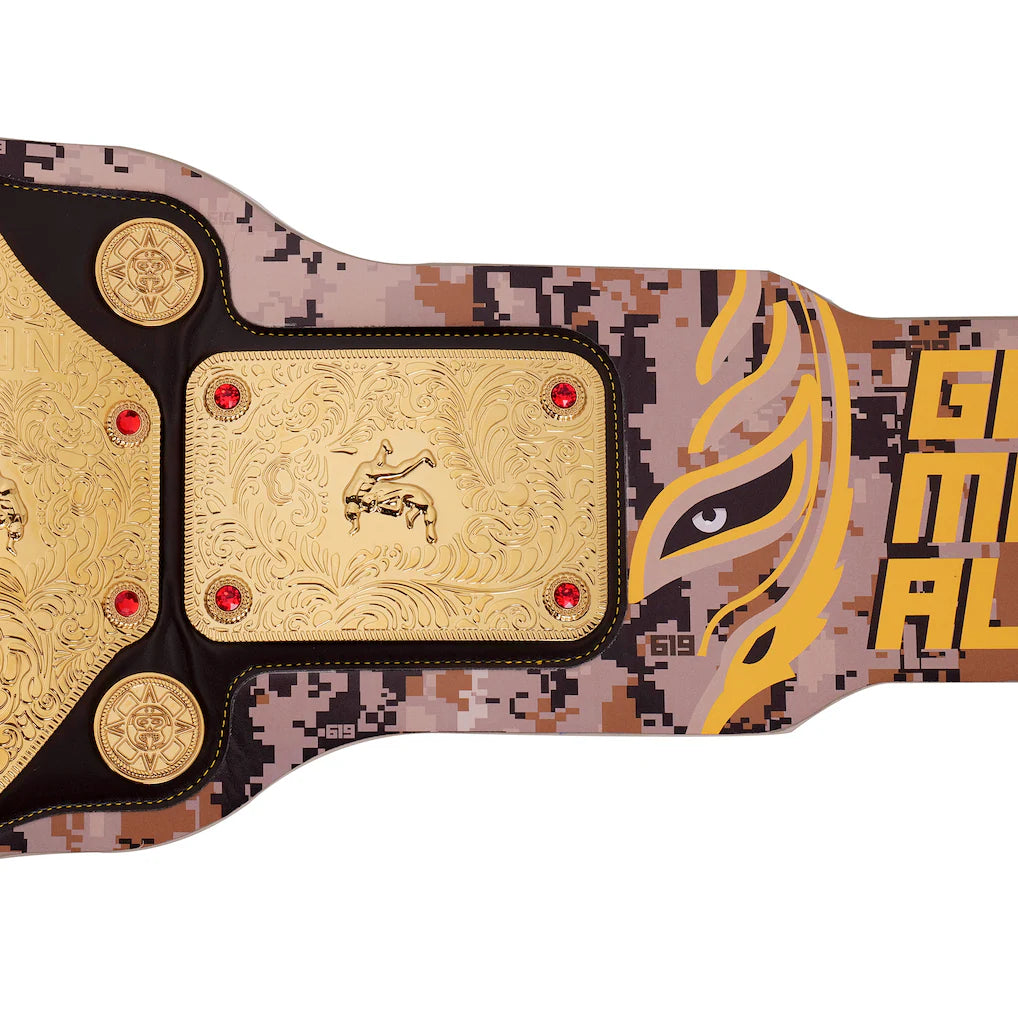 Rey Mysterio 619 San Diego Signature Series Title Belt