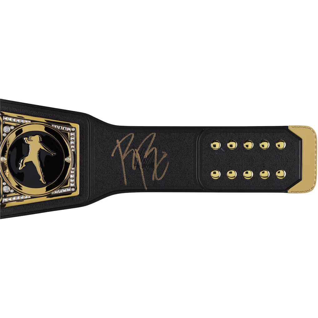 Roman Reigns Autographed Undisputed WWE Championship Replica Title Belt