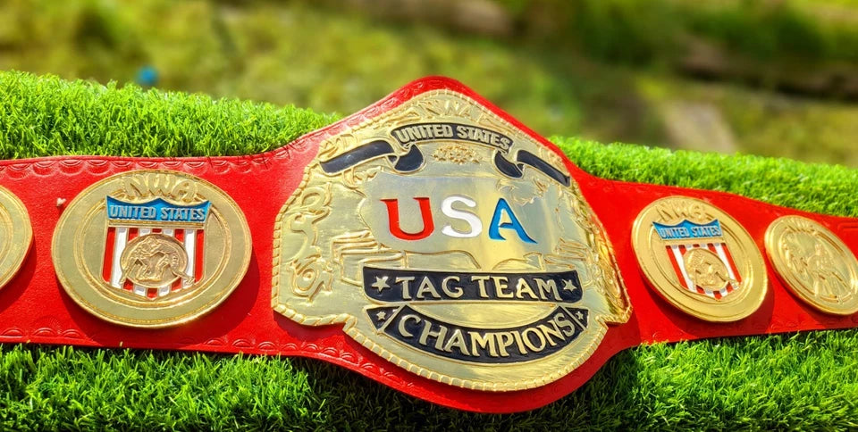 NWA USA UNITED STATES TAG TEAM CHAMPIONSHIP REPLICA BELT