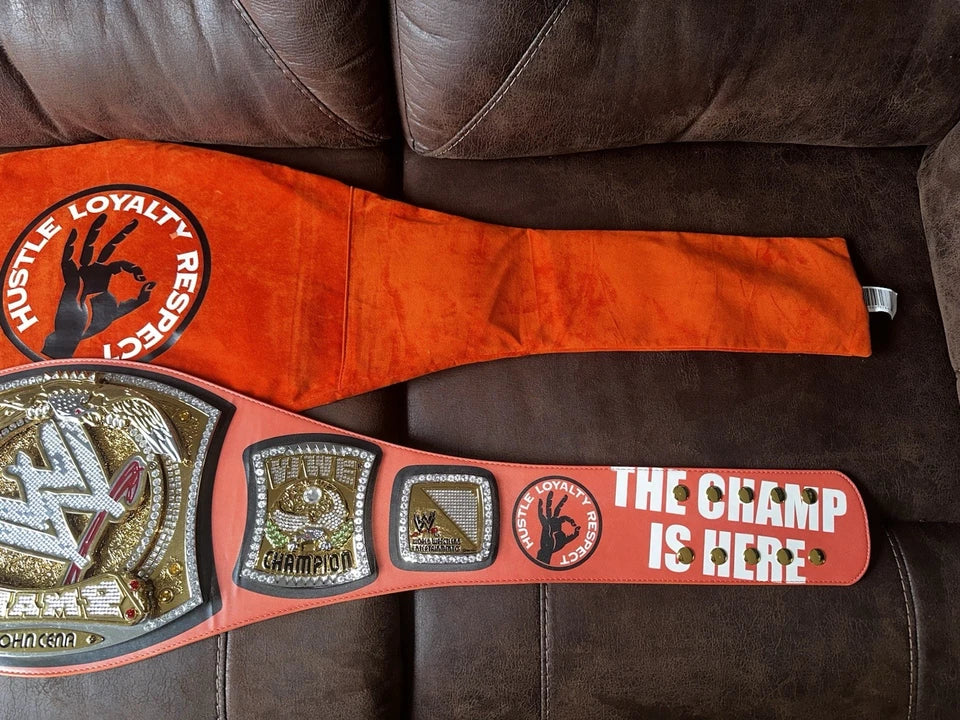 John Cena Signature Series Championship Replica Title Belt