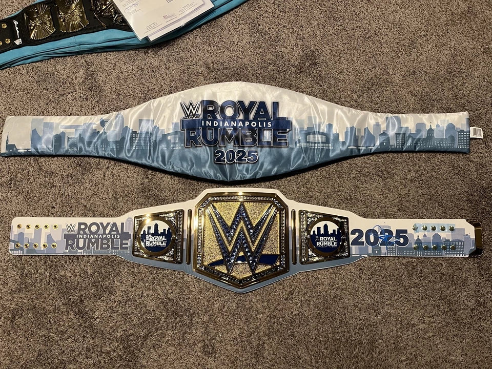 WWE John Cena Autographed Royal Rumble Title Belt
