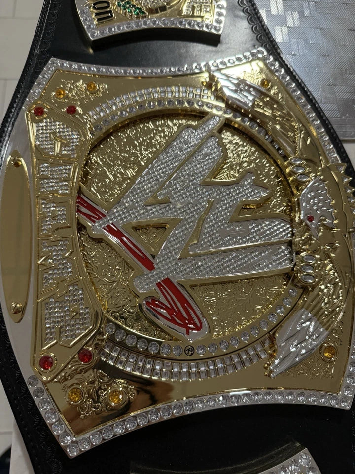 John Cena Autographed WWE Championship Spinner Replica Title Belt