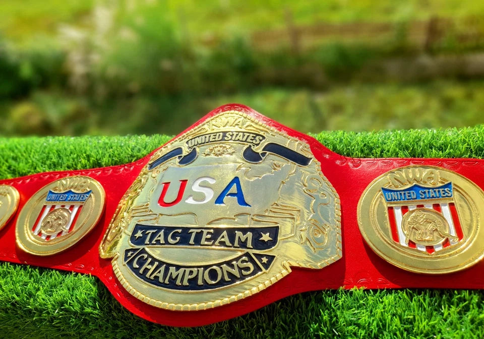 NWA USA UNITED STATES TAG TEAM CHAMPIONSHIP REPLICA BELT