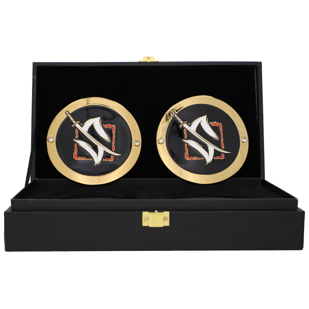 Shinsuke Nakamura Wayward Samurai Replica Side Plate Box Set 16MM