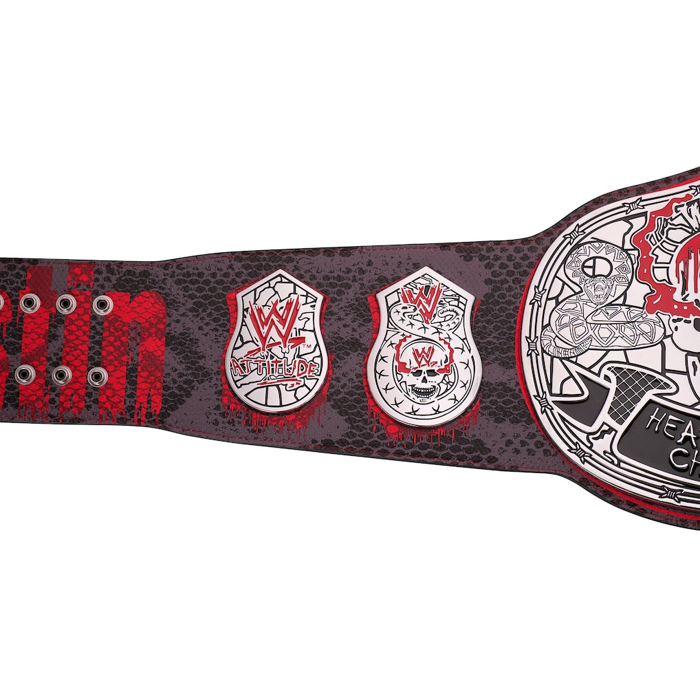 "Stone Cold" Steve Austin Blood From A Stone Signature Series Title Belt