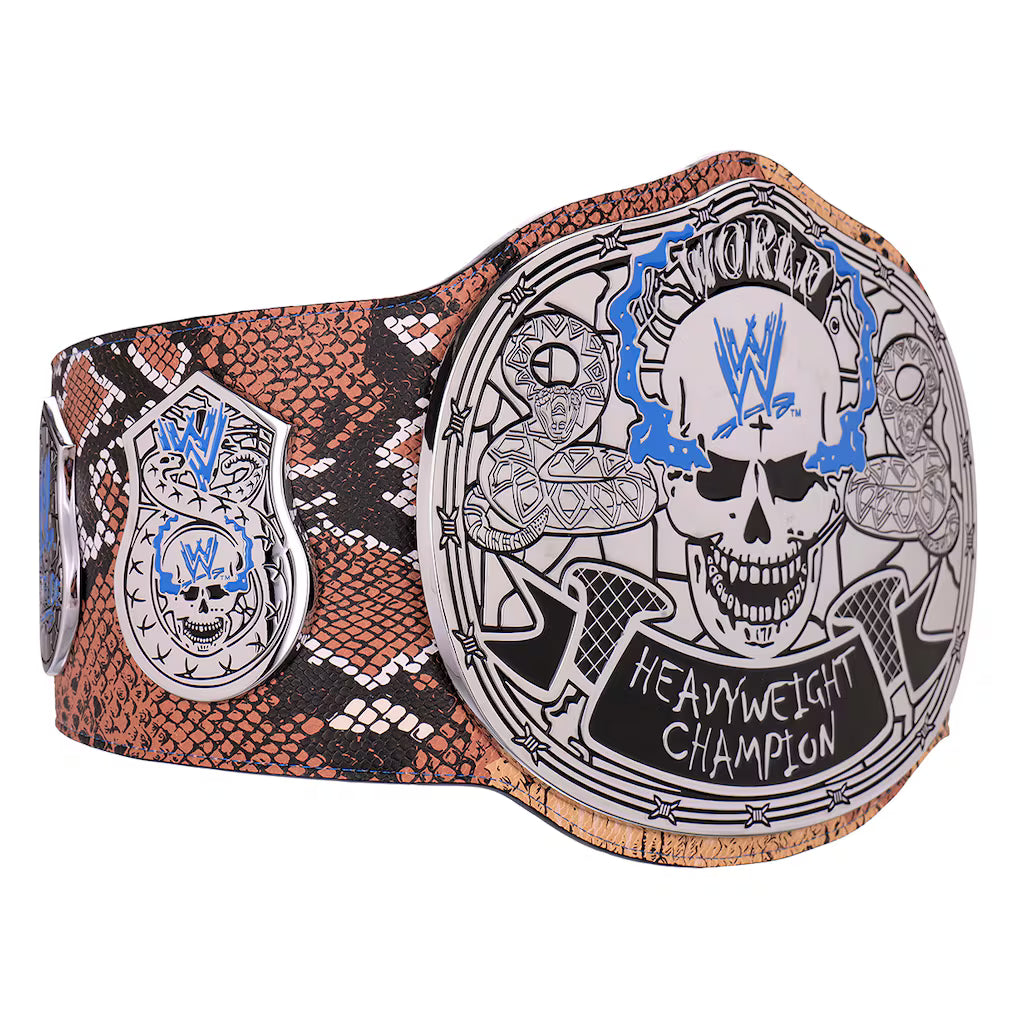 "Stone Cold" Steve Austin Limited Edition 30 Years Signature Series Title Belt