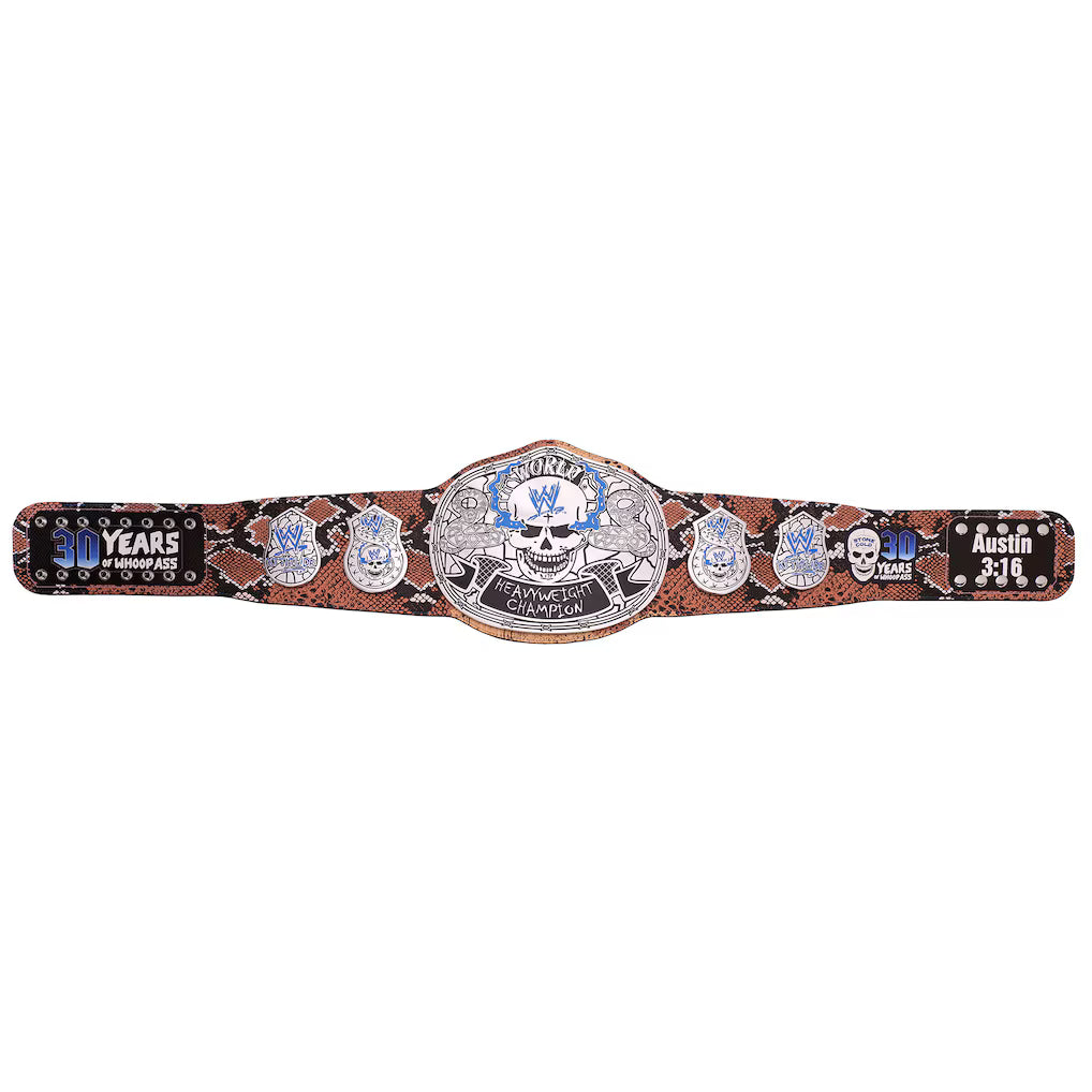 "Stone Cold" Steve Austin Limited Edition 30 Years  Title Belt
