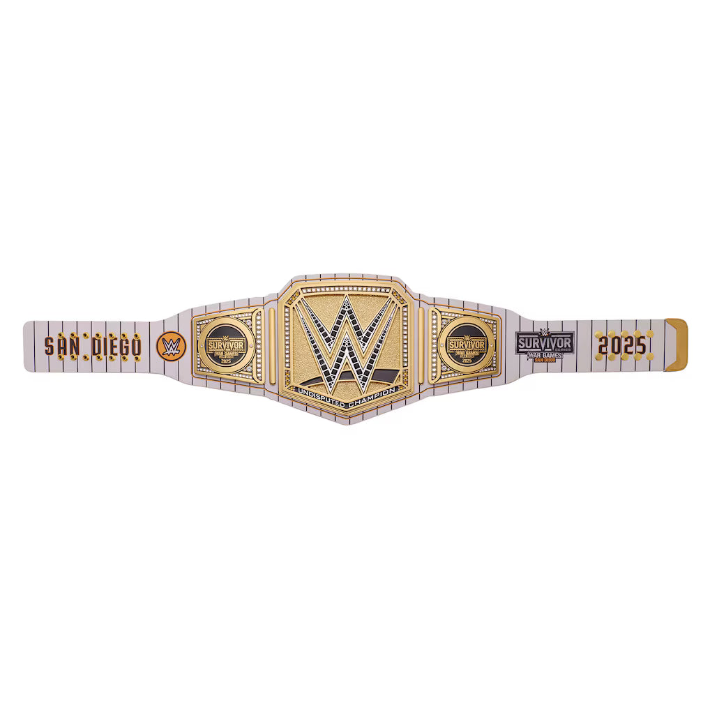 Survivor Series 2025 San Diego Undisputed Championship Replica Title Belt