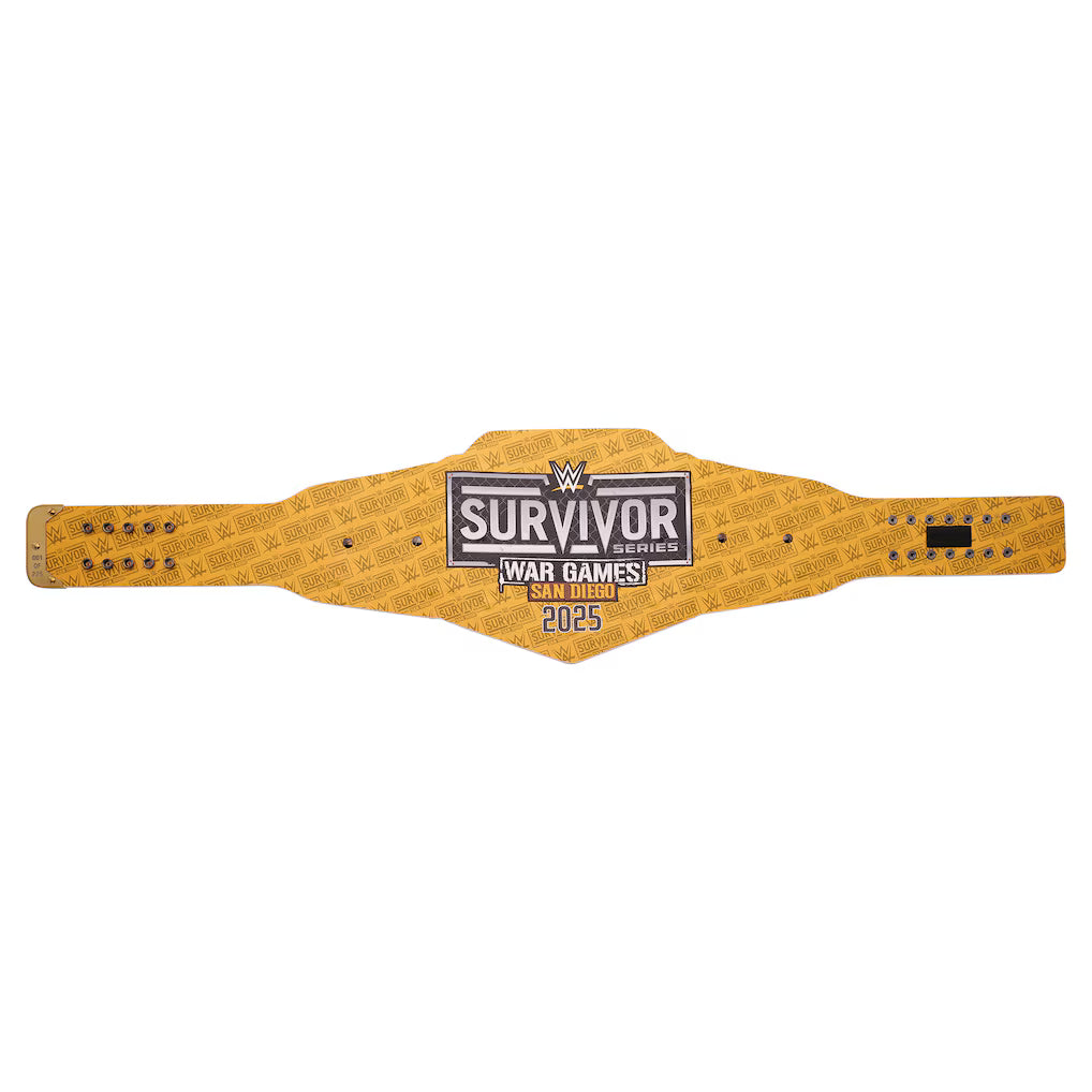 Survivor Series 2025 San Diego Undisputed Championship Replica Title Belt