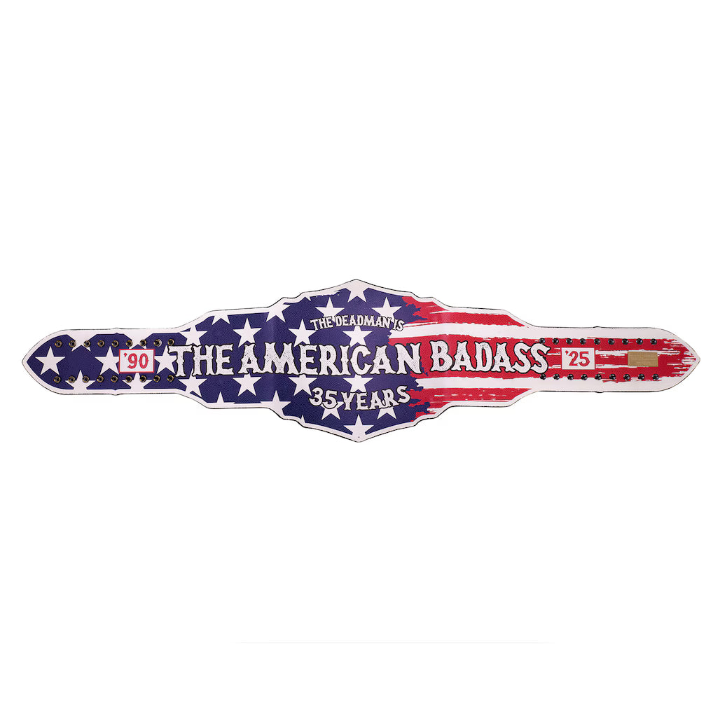 The Undertaker 35 Years American Badass Signature Series Championship Title Belt