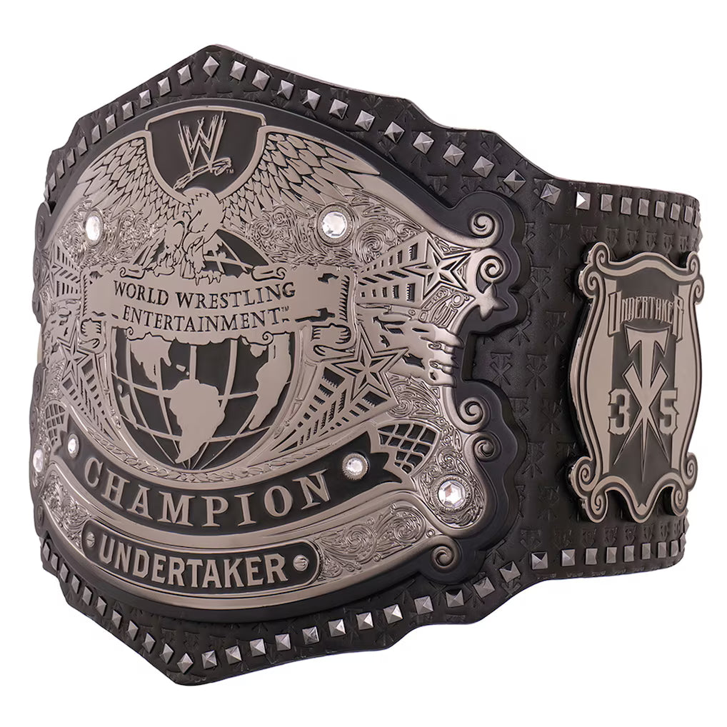 The Undertaker 35 Years American Badass Signature Series Championship Title Belt