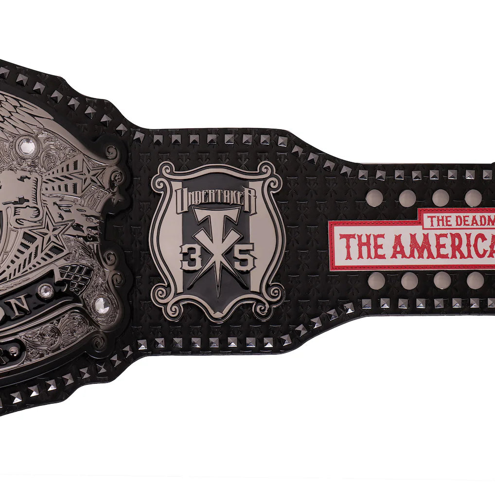The Undertaker 35 Years American Badass Signature Series Championship Title Belt