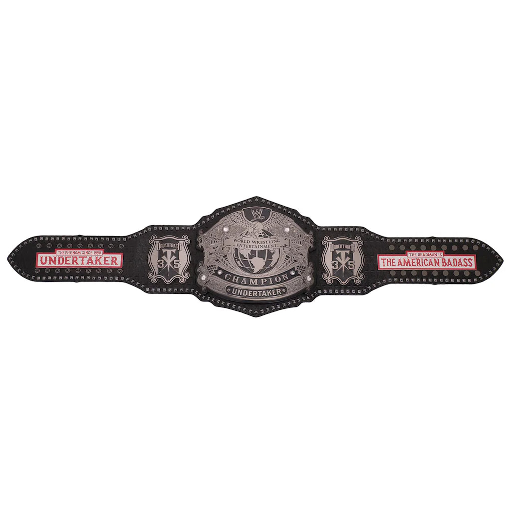 The Undertaker 35 Years American Badass Signature Series Championship Title Belt