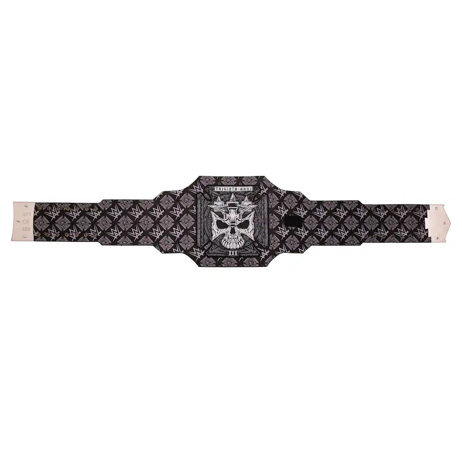 Triple H 30 Years The King Legacy WWE Championship Titelgürtel | WWE Sammlerstück | Riemen aus echtem Rindsleder | Ätzgürtel