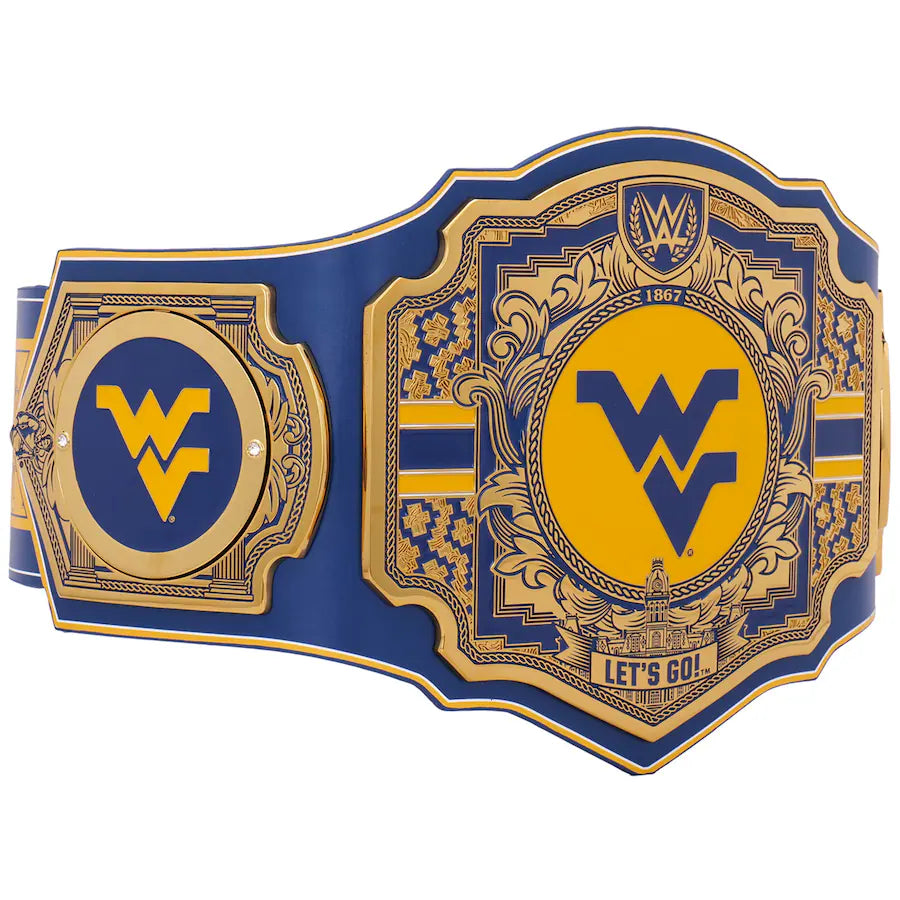 West Virginia Mountaineers WWE Legacy Title Belt