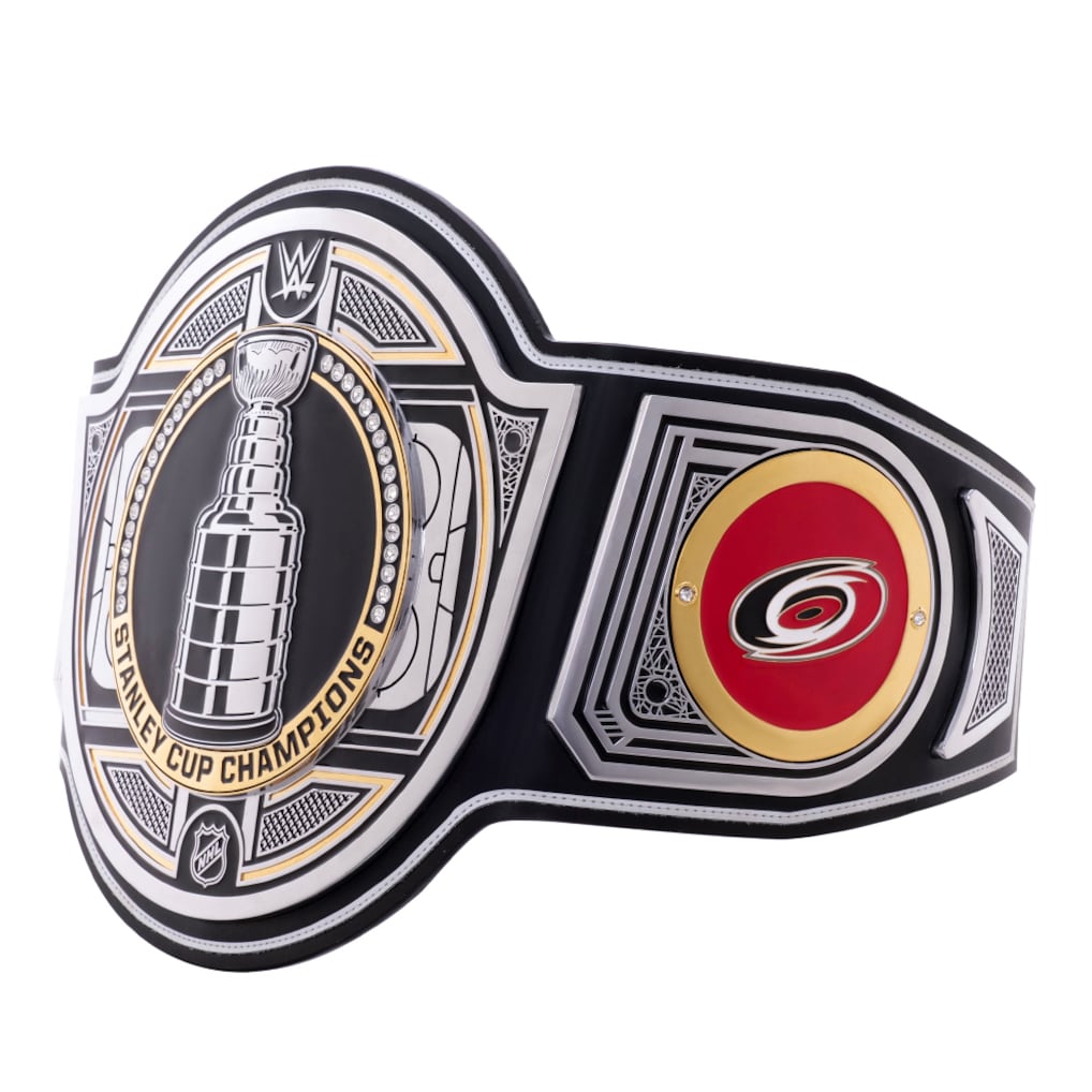 WWE x Carolina Hurricanes 2026 Stanley Cup Champions Legacy Championship Replica Title Belt