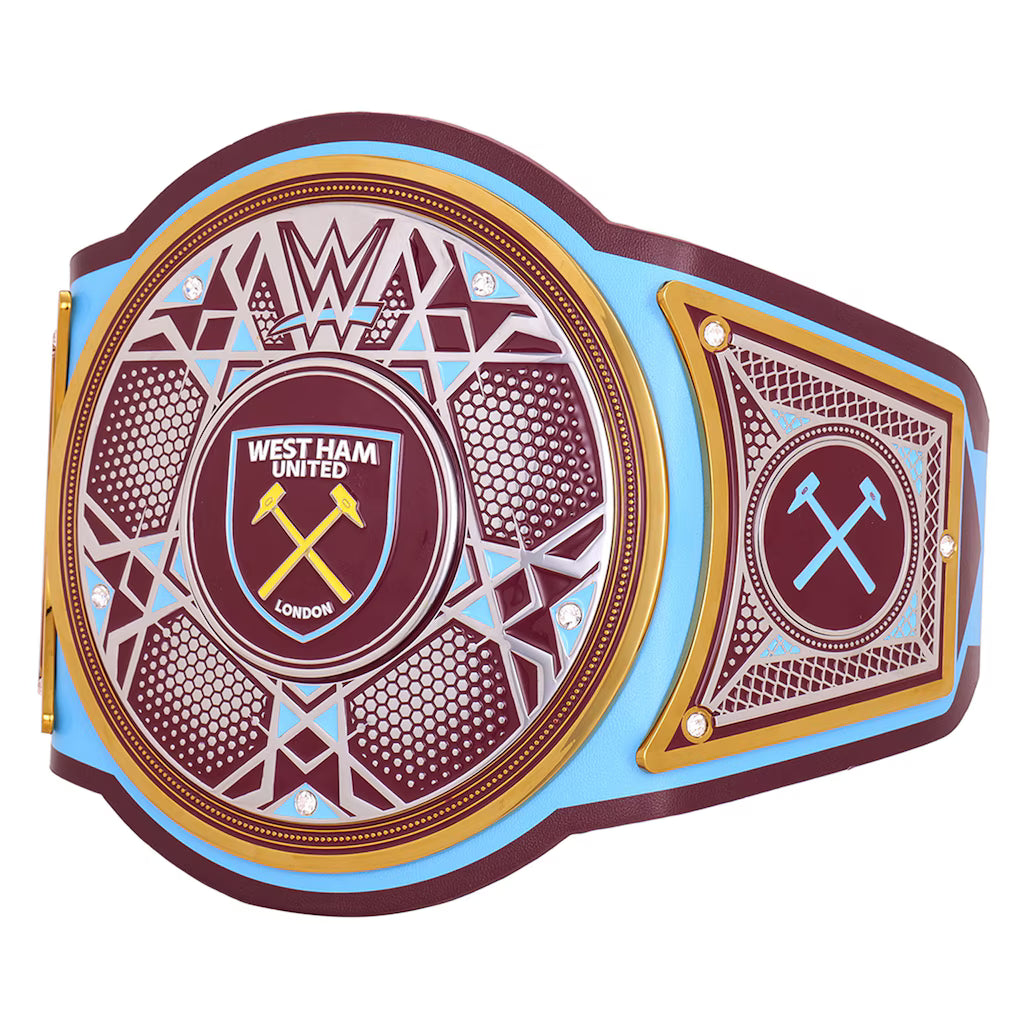 WWE x West Ham United Legacy Championship Replica Title Belt