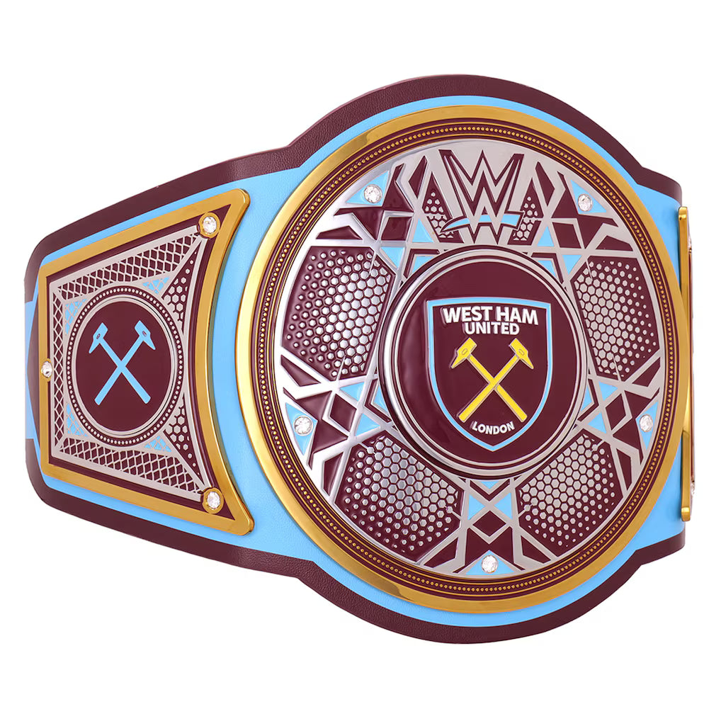WWE x West Ham United Legacy Championship Replica Title Belt